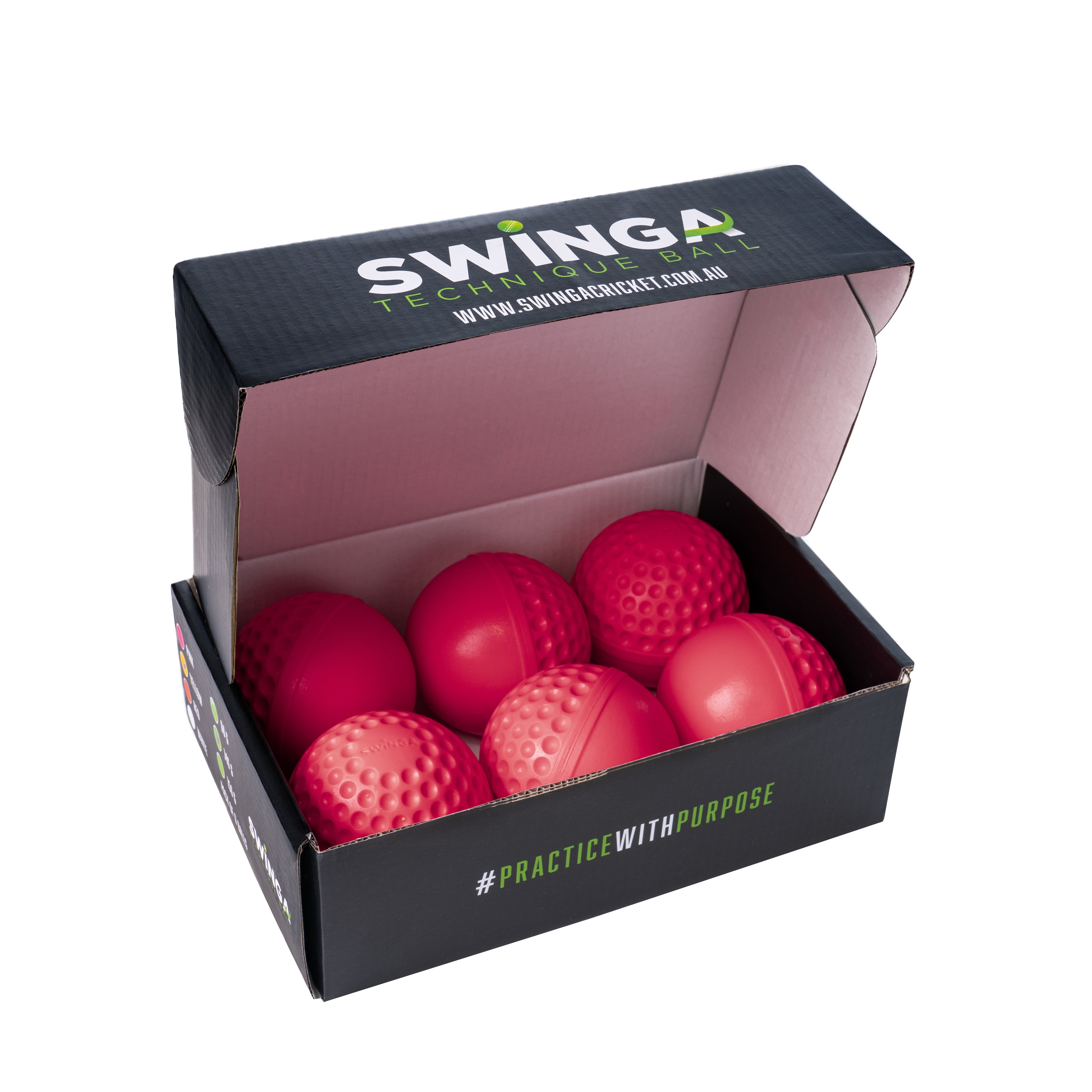 SWINGA Technique Ball (Pack of 6), pink — view 4