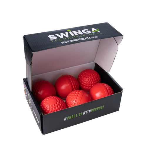 SWINGA Technique Ball (Pack of 6), red