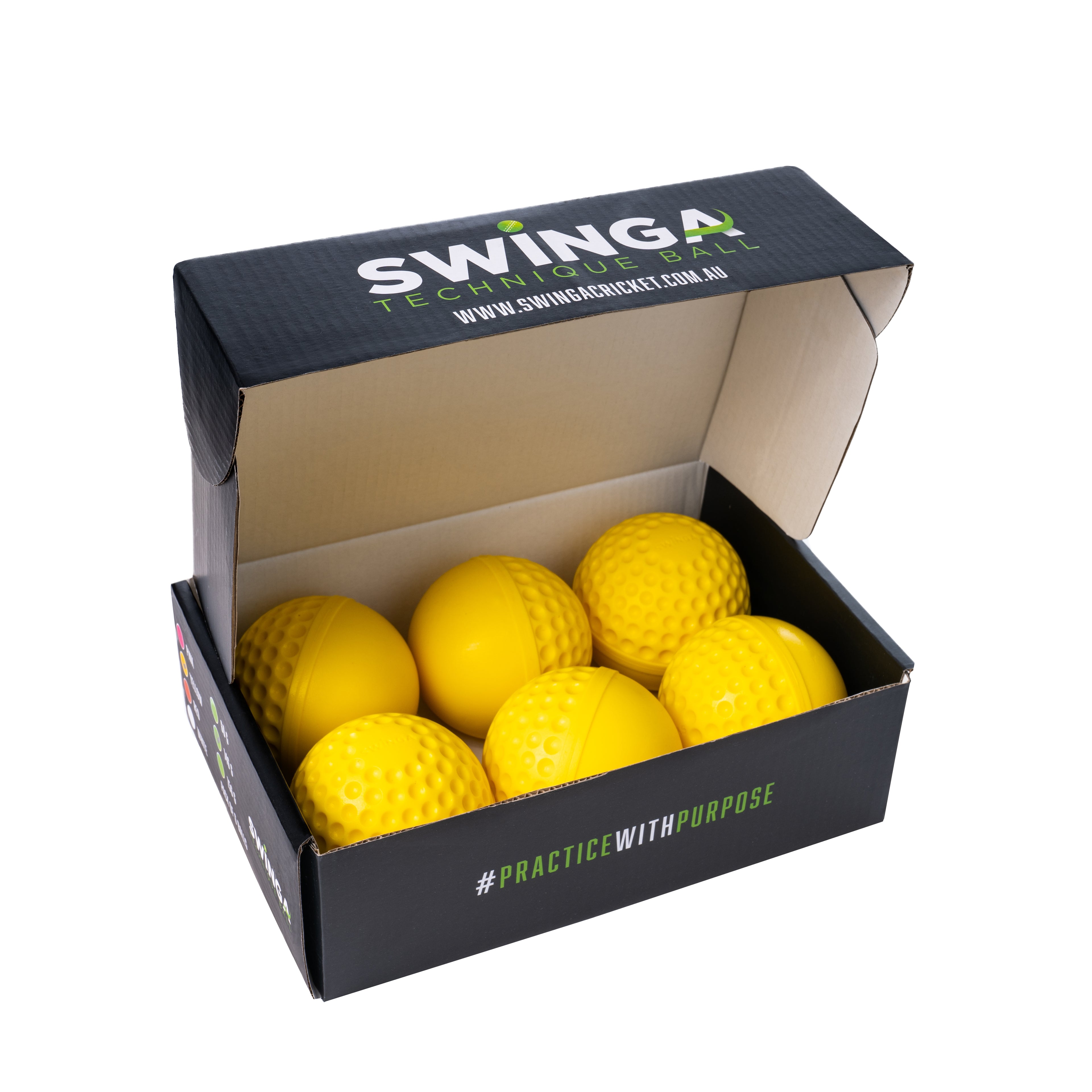 SWINGA Technique Ball (Pack of 6), yellow — view 3